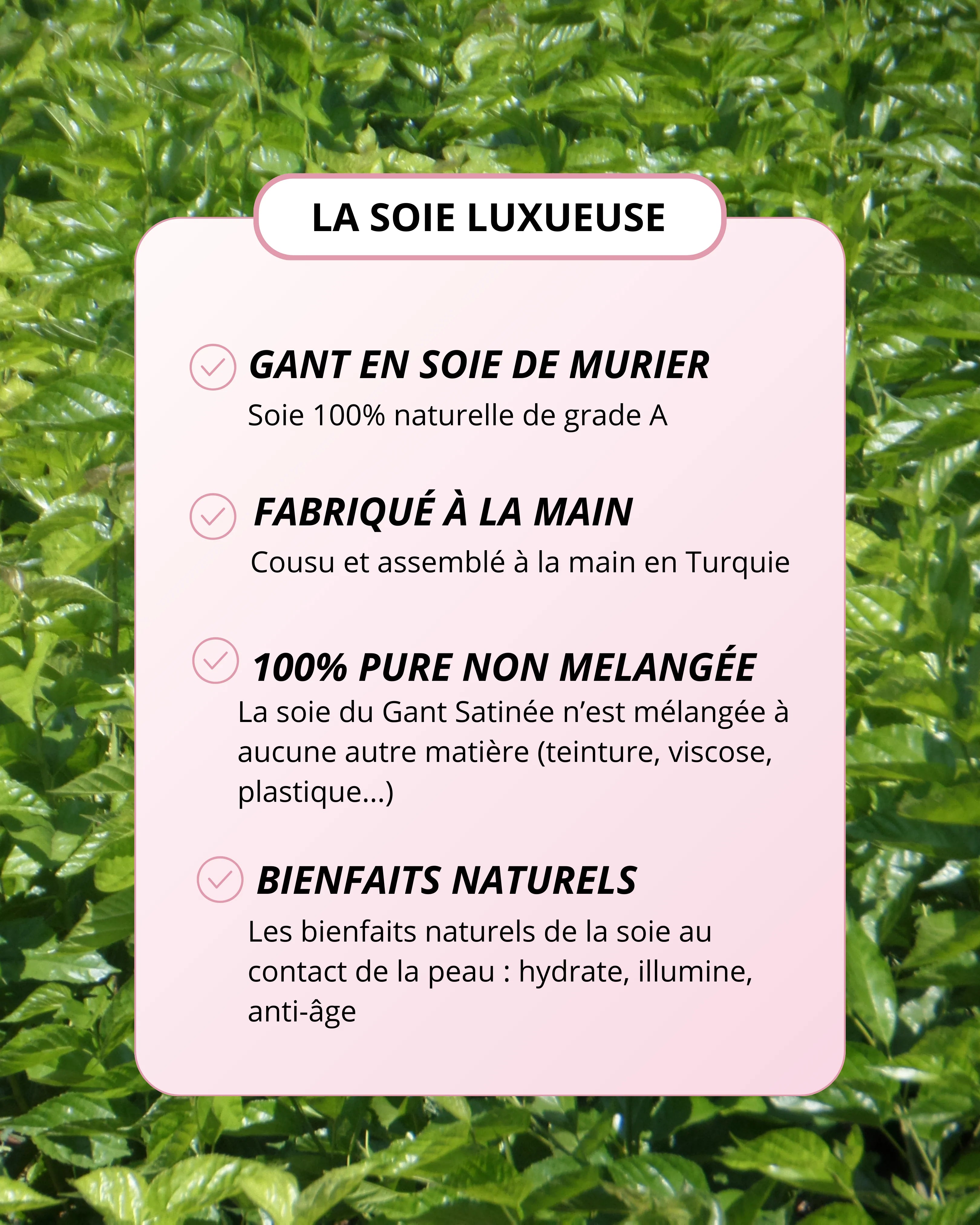 Gant Exfoliant en Soie - Corps